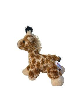 Aurora Plush Giraffe Stuffed Animal Toy  Brown & Cream Soft & Cuddly Realistic